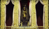 พระสยามเทวาธิราช พระที่นั่งไพศาลทักษิณ พระบรมมหาราชวัง